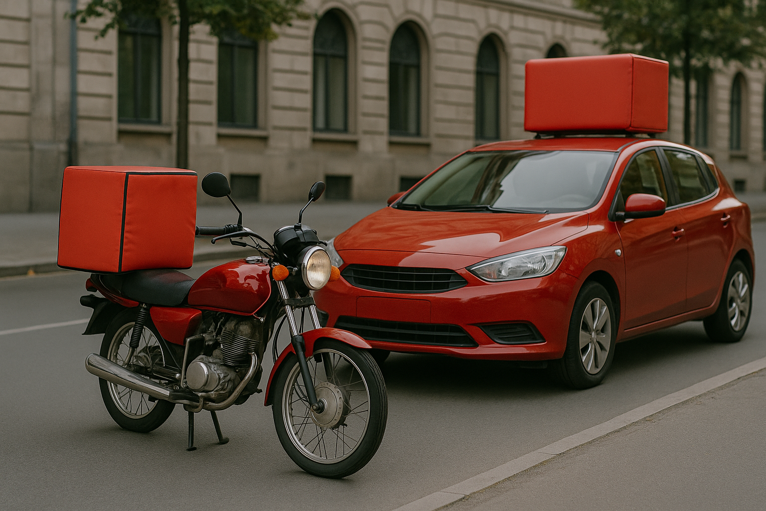 پیک موتوری یا پیک با خودرو؟ کدام انتخاب برای ارسال شما بهتر است؟